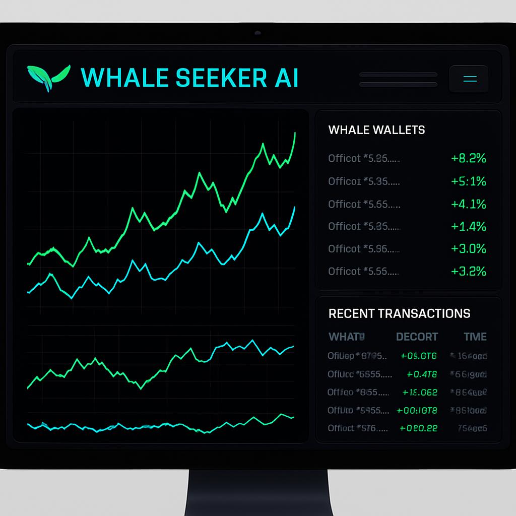 Whale Seeker AI Dashboard in action